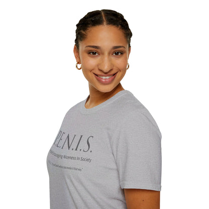 P.E.N.I.S | Unisex Softstyle T-Shirt