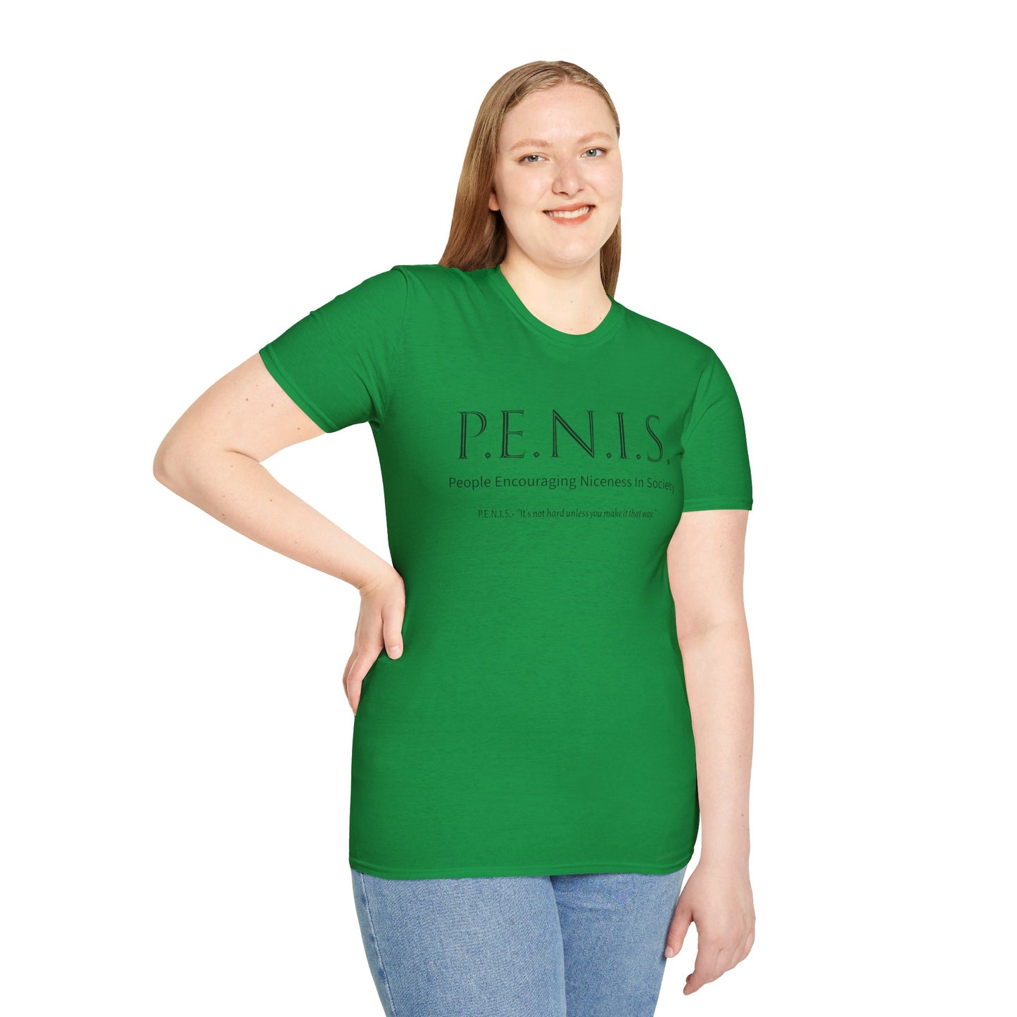 P.E.N.I.S | Unisex Softstyle T-Shirt