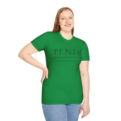 P.E.N.I.S | Unisex Softstyle T-Shirt