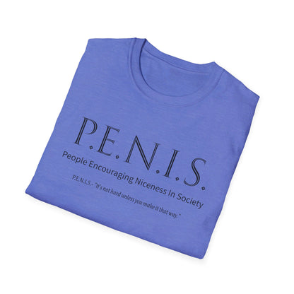 P.E.N.I.S | Unisex Softstyle T-Shirt