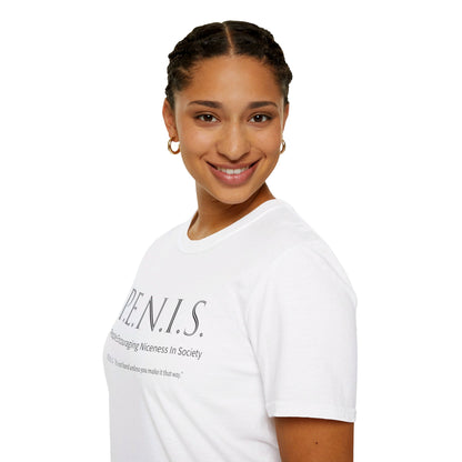 P.E.N.I.S | Unisex Softstyle T-Shirt