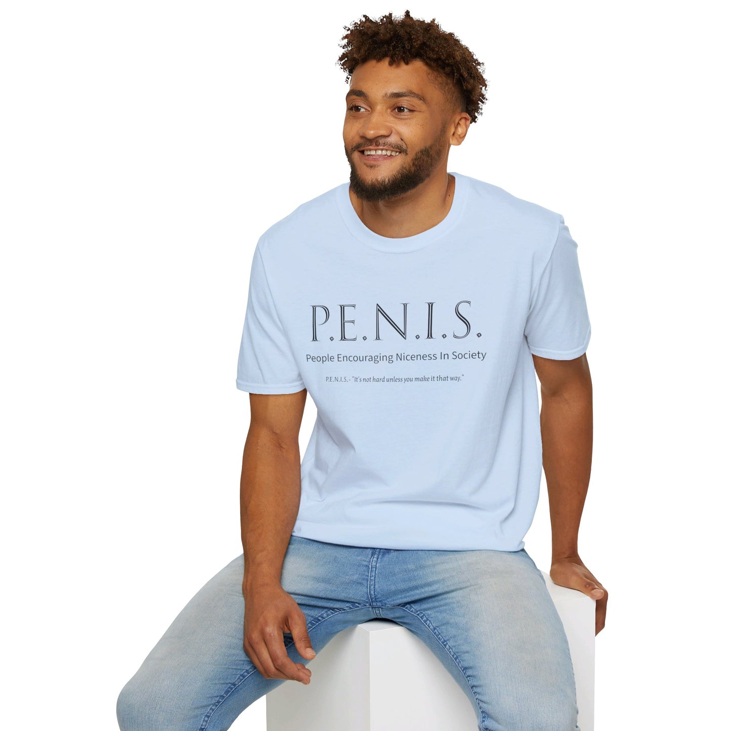 P.E.N.I.S | Unisex Softstyle T-Shirt