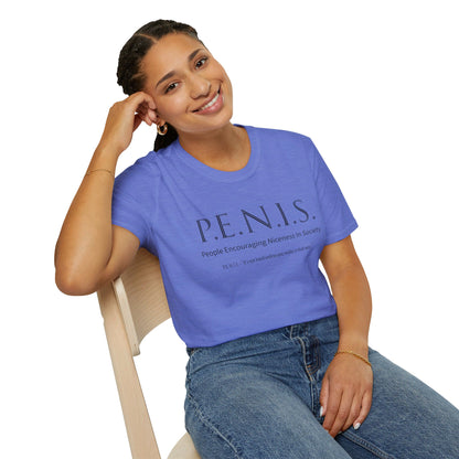 P.E.N.I.S | Unisex Softstyle T-Shirt