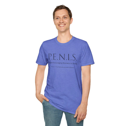 P.E.N.I.S | Unisex Softstyle T-Shirt