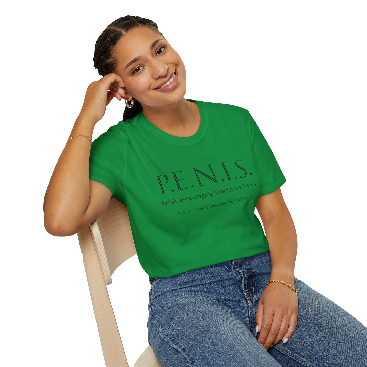 P.E.N.I.S | Unisex Softstyle T-Shirt