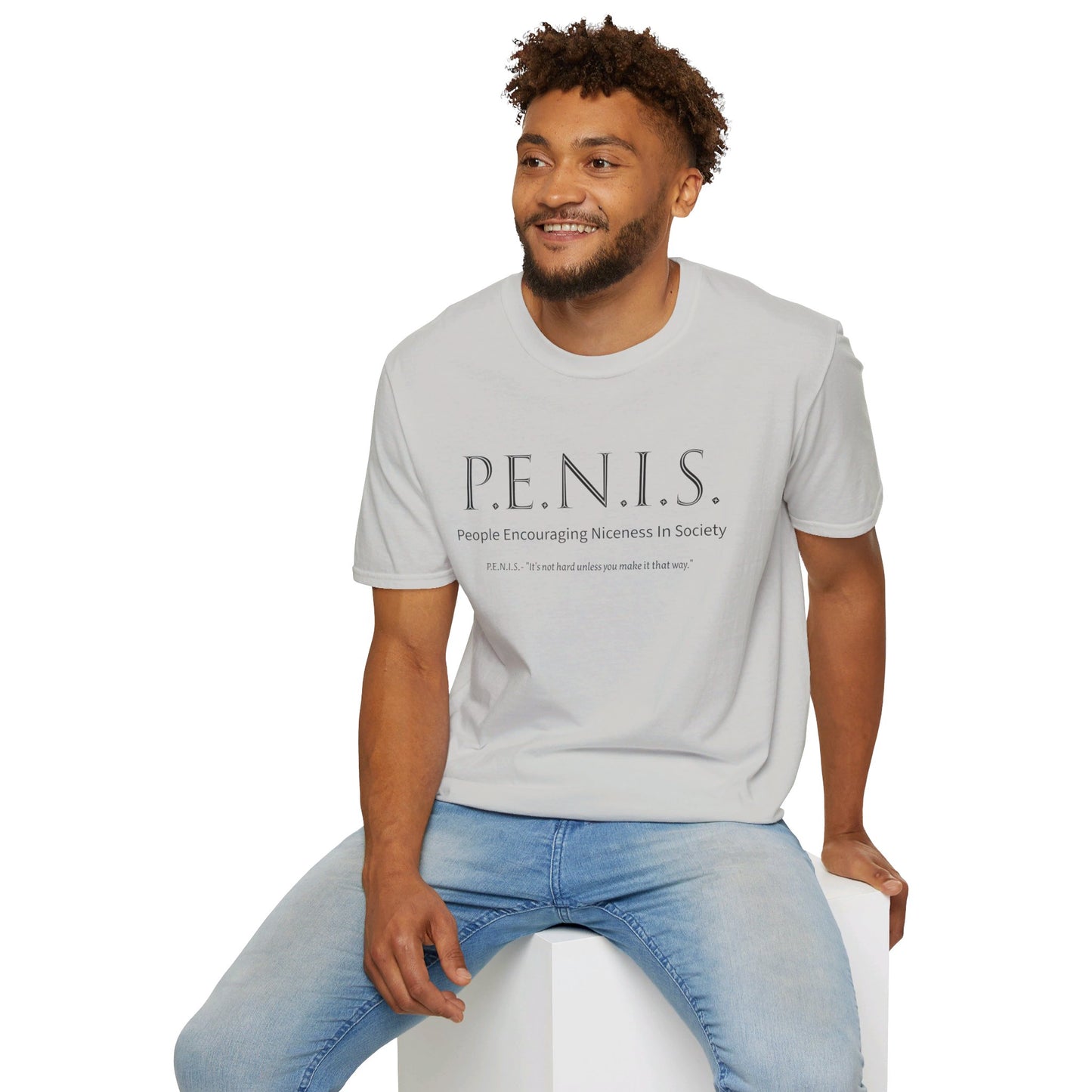 P.E.N.I.S | Unisex Softstyle T-Shirt