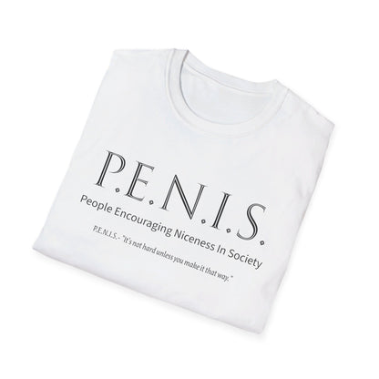 P.E.N.I.S | Unisex Softstyle T-Shirt