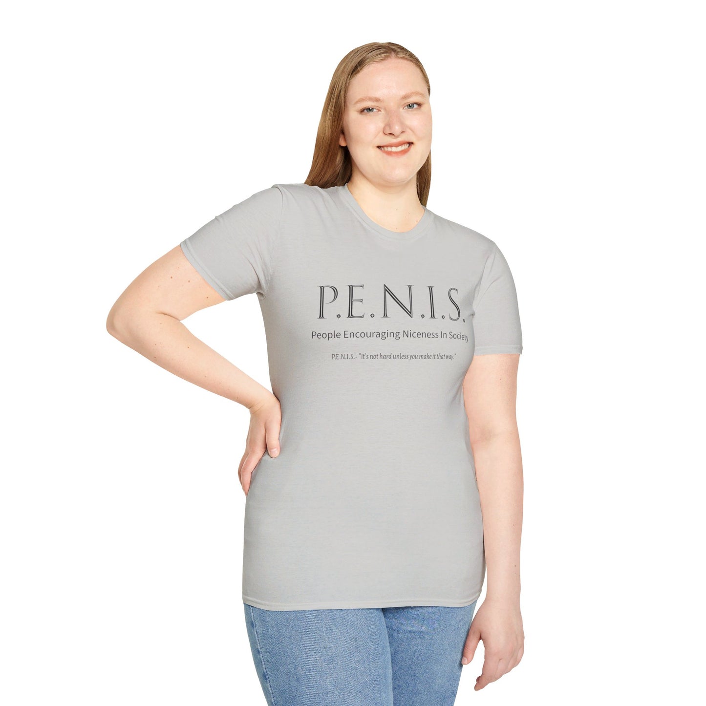 P.E.N.I.S | Unisex Softstyle T-Shirt