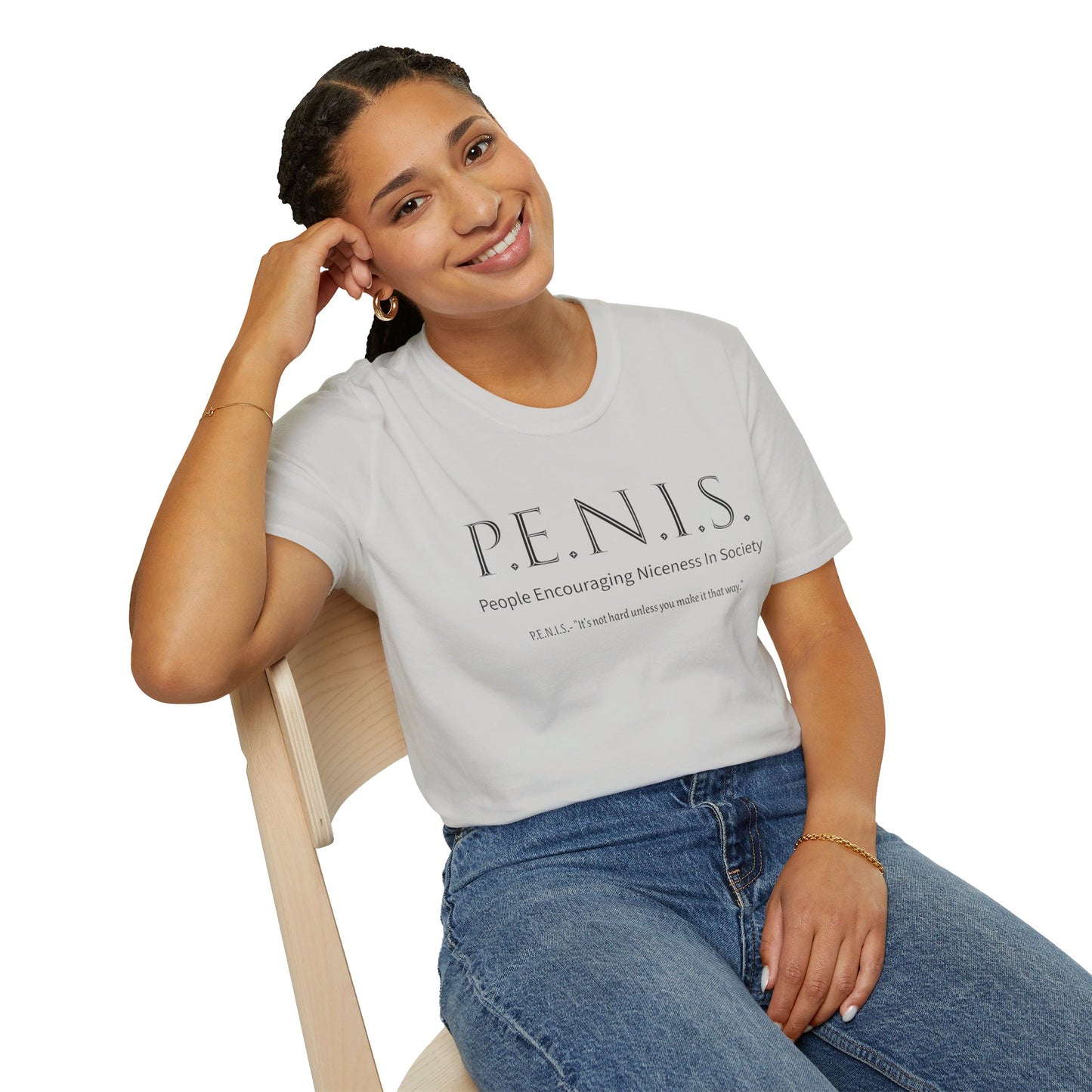 P.E.N.I.S | Unisex Softstyle T-Shirt