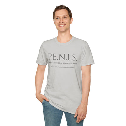 P.E.N.I.S | Unisex Softstyle T-Shirt