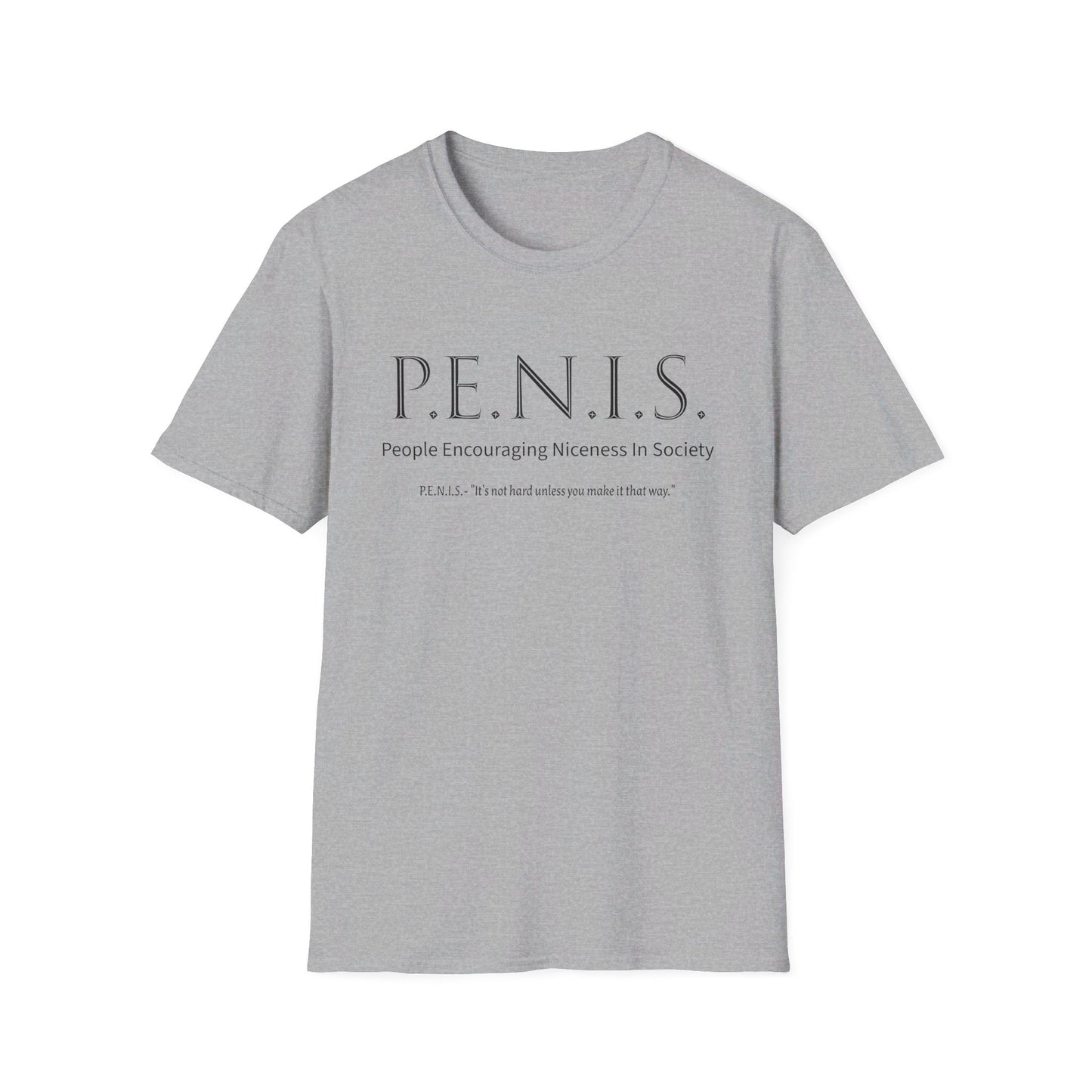 P.E.N.I.S | Unisex Softstyle T-Shirt