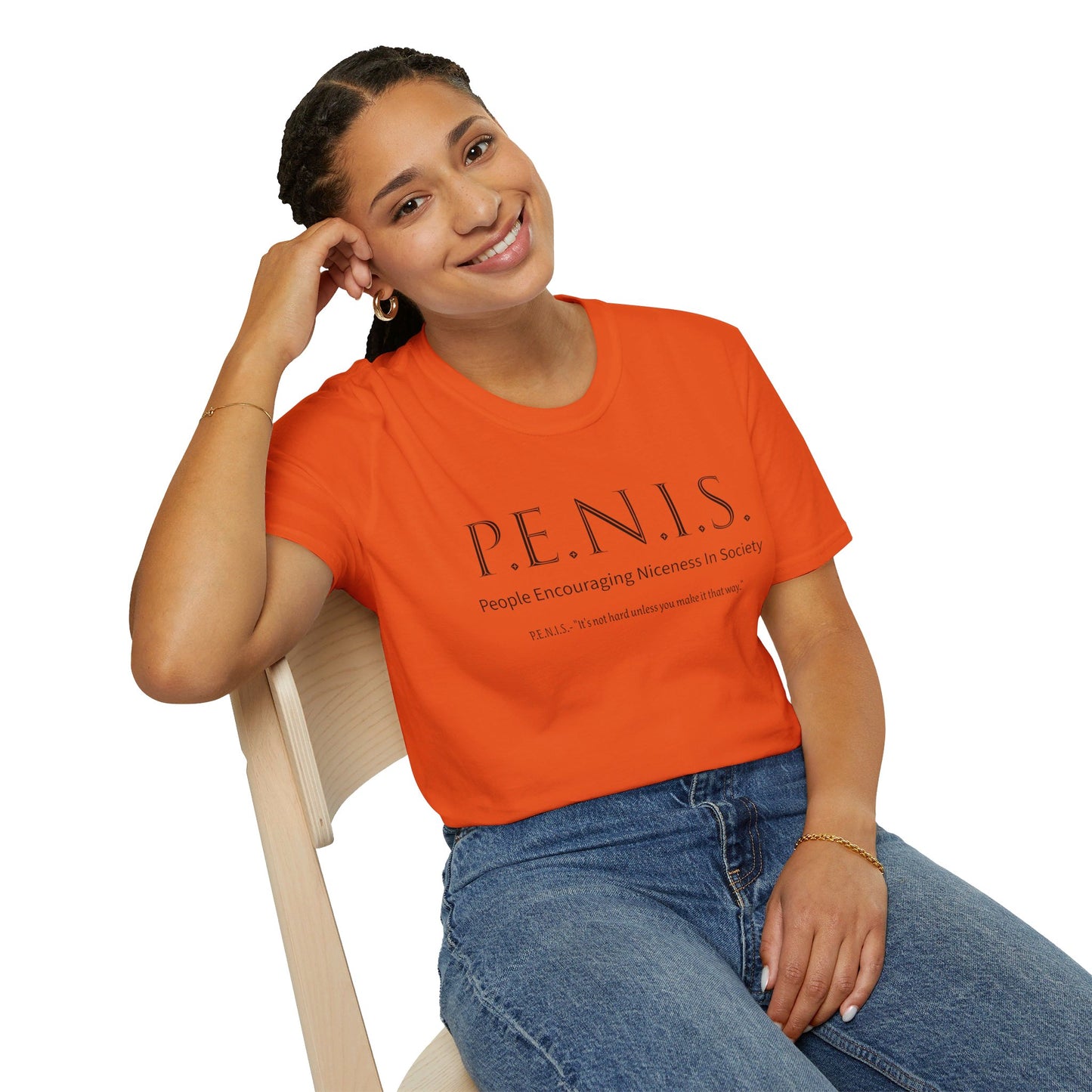 P.E.N.I.S | Unisex Softstyle T-Shirt