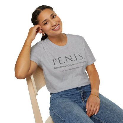 P.E.N.I.S | Unisex Softstyle T-Shirt