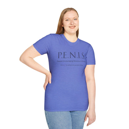 P.E.N.I.S | Unisex Softstyle T-Shirt