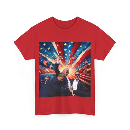 Trump Fist Bump Unisex Heavy Cotton Tee