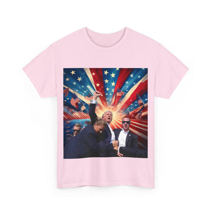 Trump Fist Bump Unisex Heavy Cotton Tee