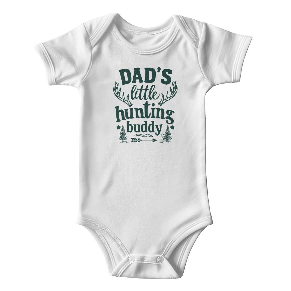 Dad's little buddy | Gerber ONESIES® BRAND SHORT SLEEVE BODYSUITS - Green