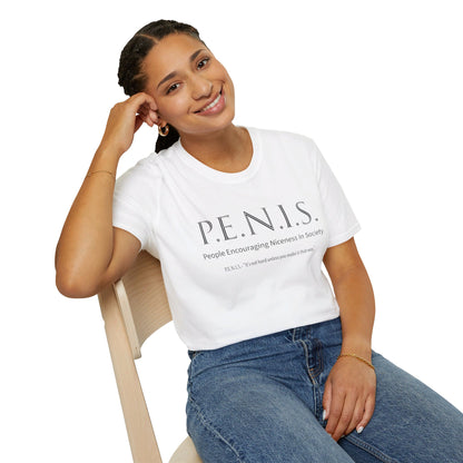 P.E.N.I.S | Unisex Softstyle T-Shirt