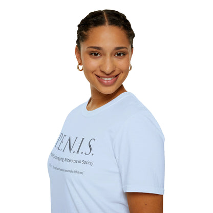 P.E.N.I.S | Unisex Softstyle T-Shirt