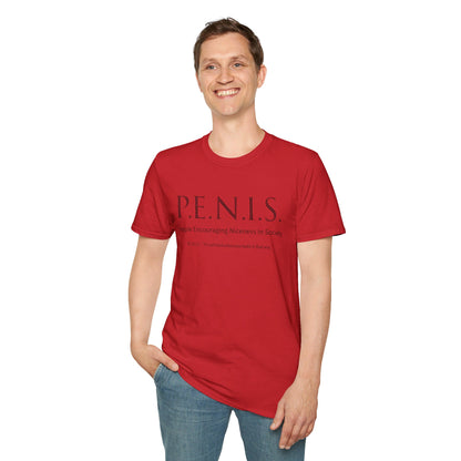 P.E.N.I.S | Unisex Softstyle T-Shirt