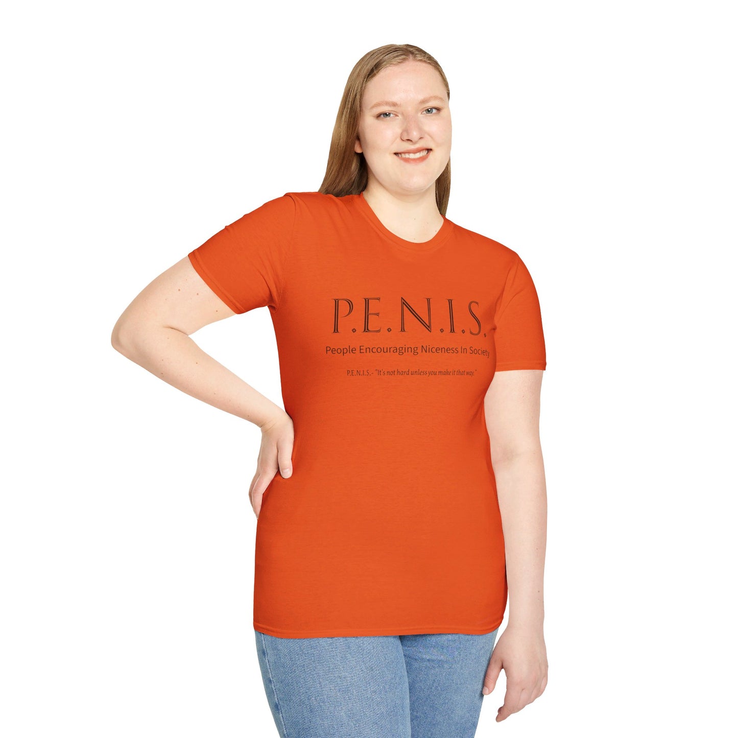 P.E.N.I.S | Unisex Softstyle T-Shirt