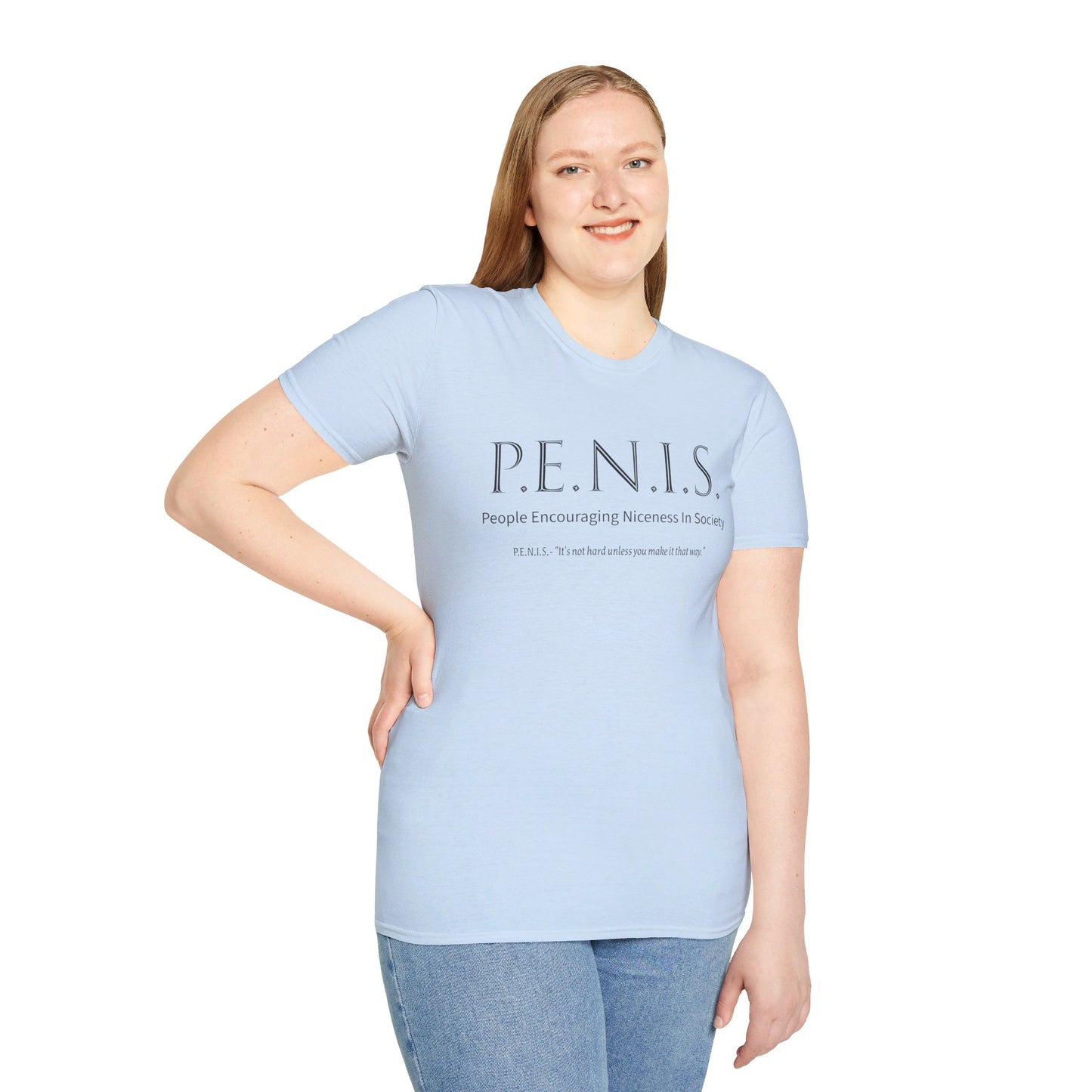 P.E.N.I.S | Unisex Softstyle T-Shirt