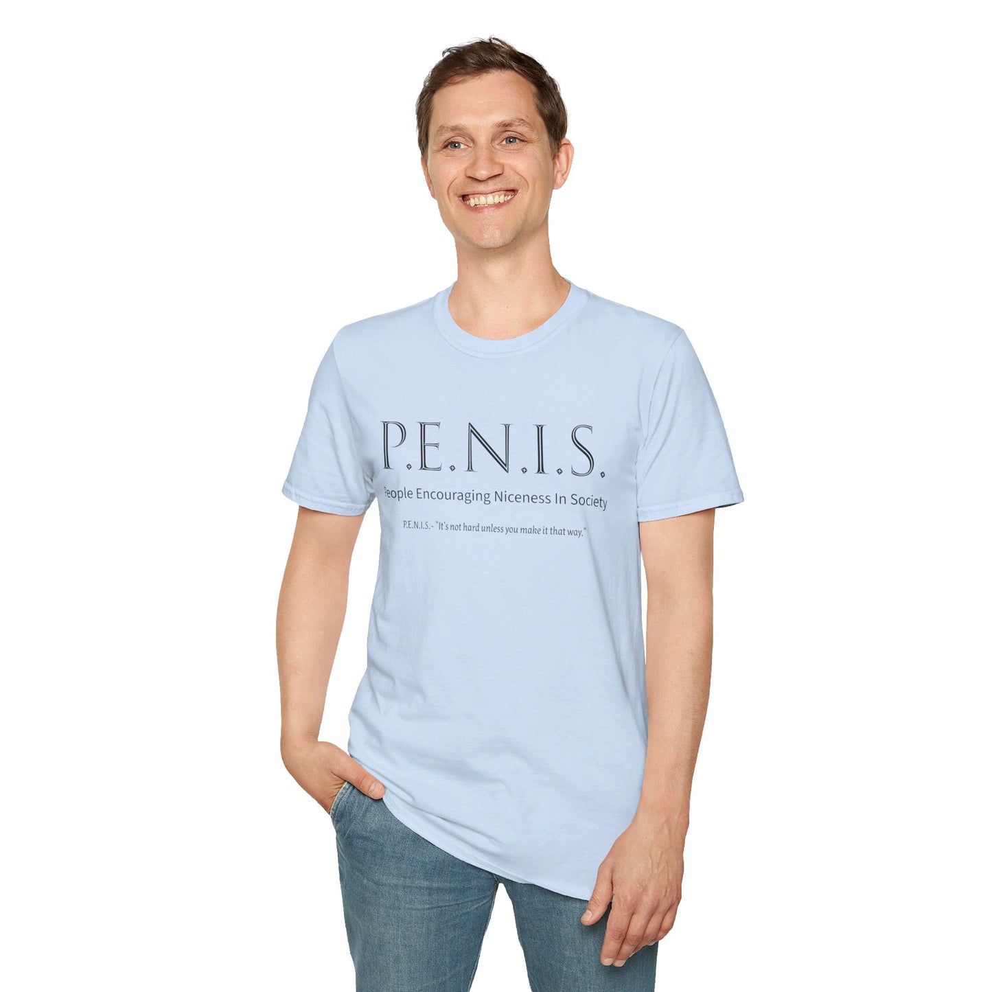 P.E.N.I.S | Unisex Softstyle T-Shirt