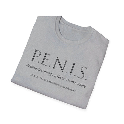 P.E.N.I.S | Unisex Softstyle T-Shirt