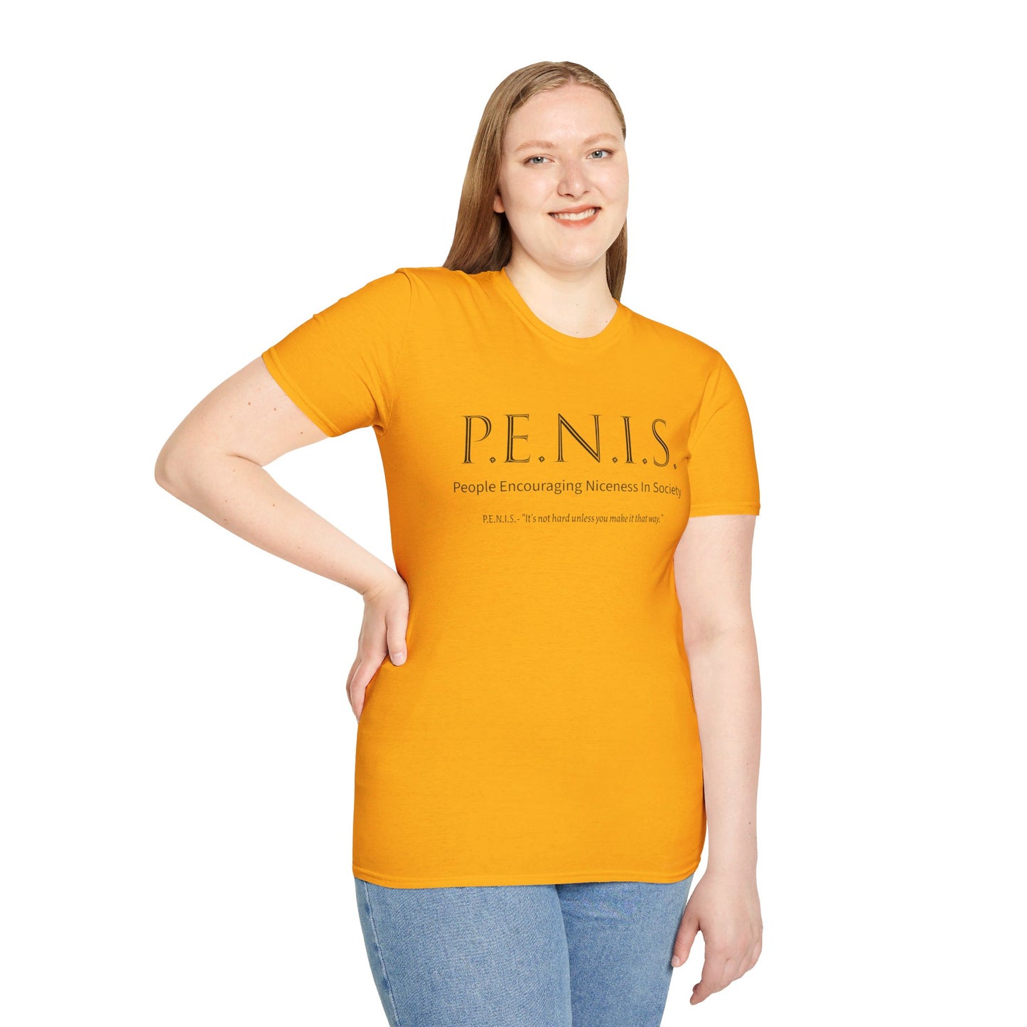 P.E.N.I.S | Unisex Softstyle T-Shirt