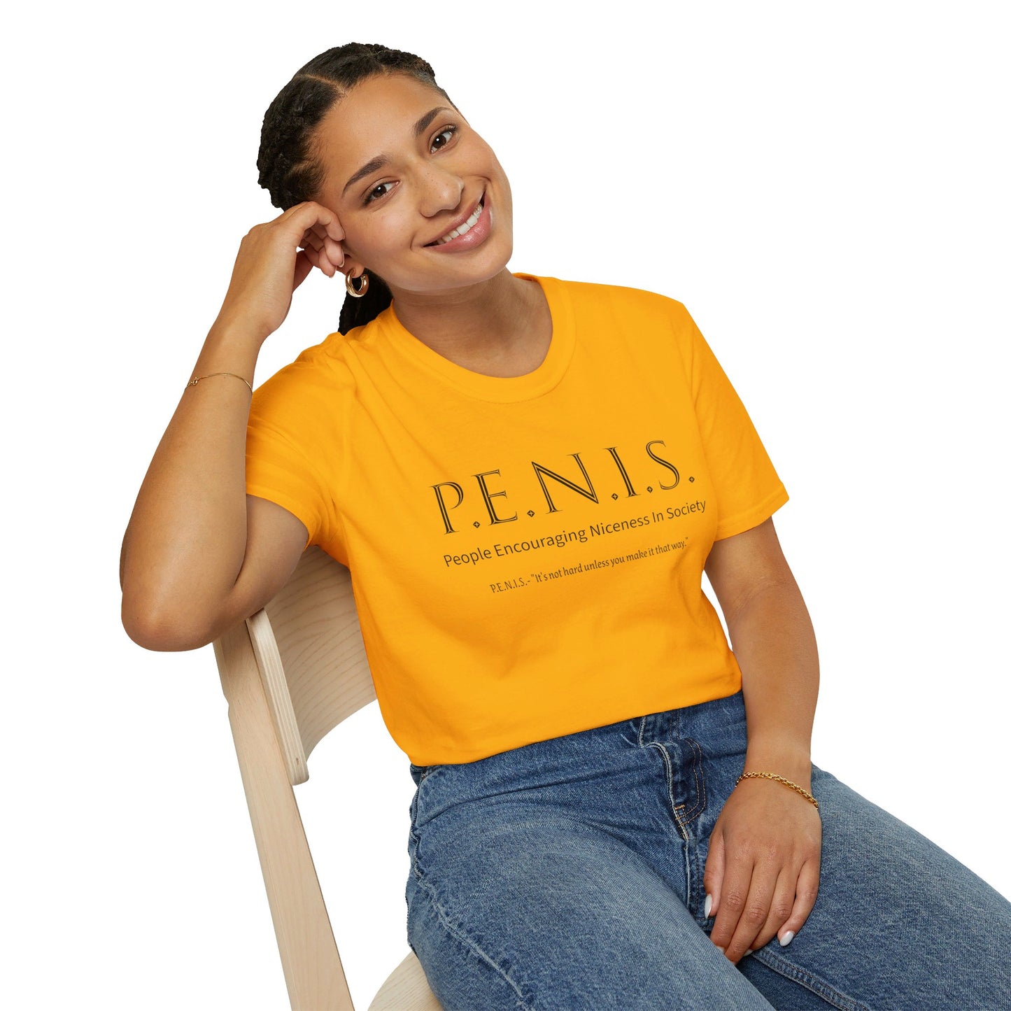 P.E.N.I.S | Unisex Softstyle T-Shirt