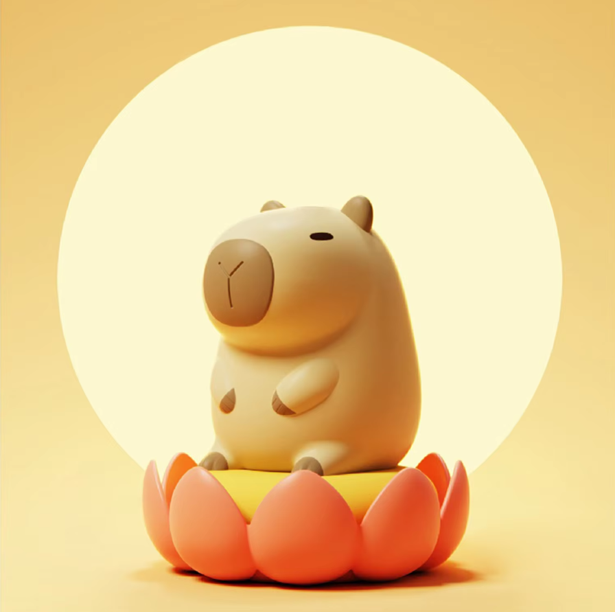 Capybara Glow Buddy Night Light