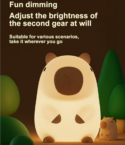 Capybara Glow Buddy Night Light