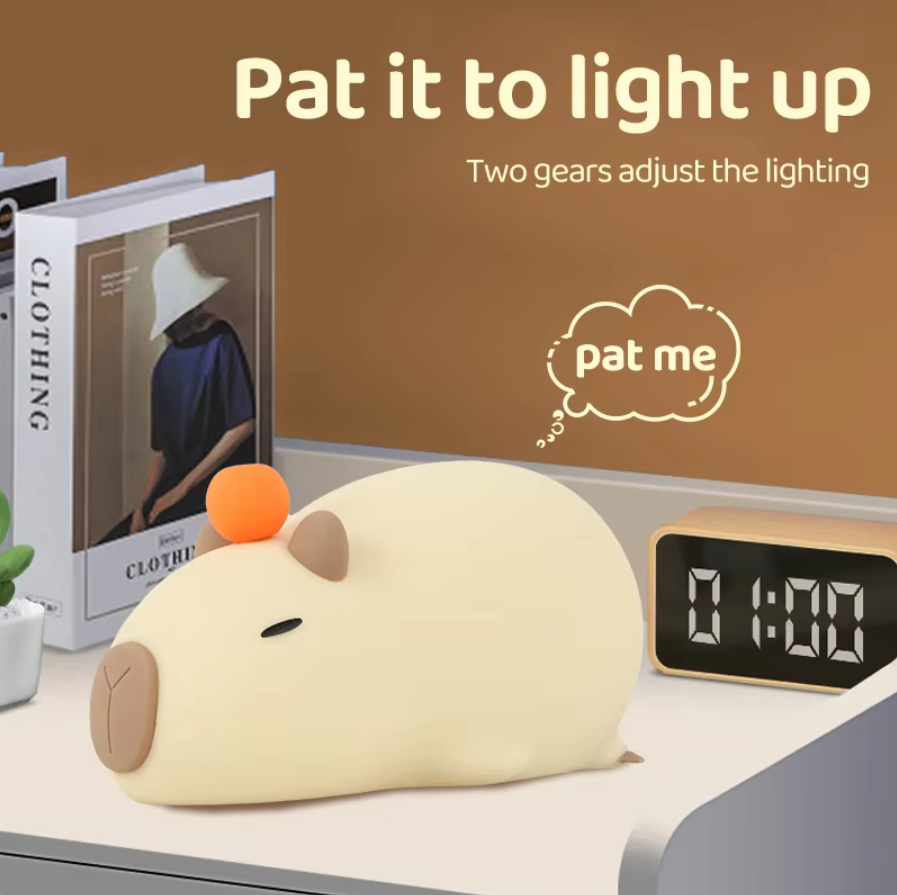 Capybara Glow Buddy Night Light