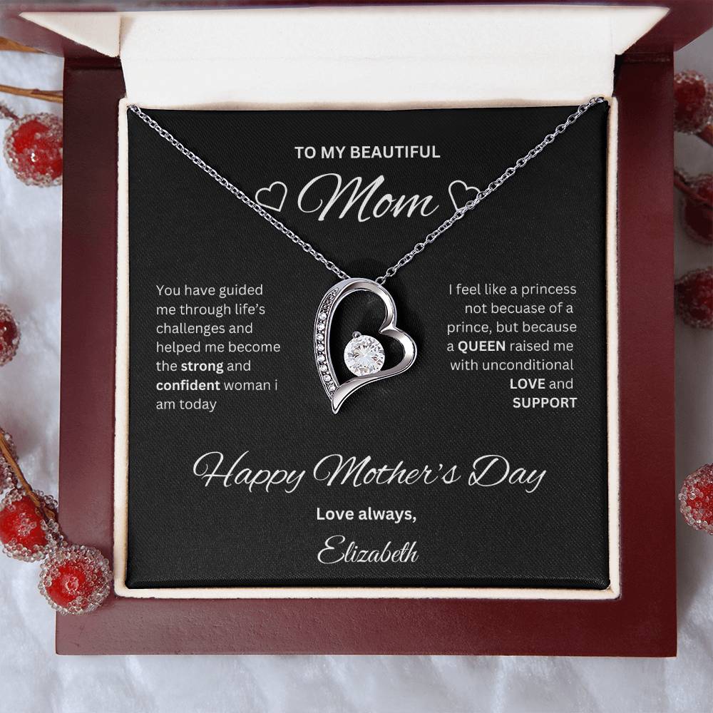 Strong and confident Mother's Day Personalized | Forever Love Necklace