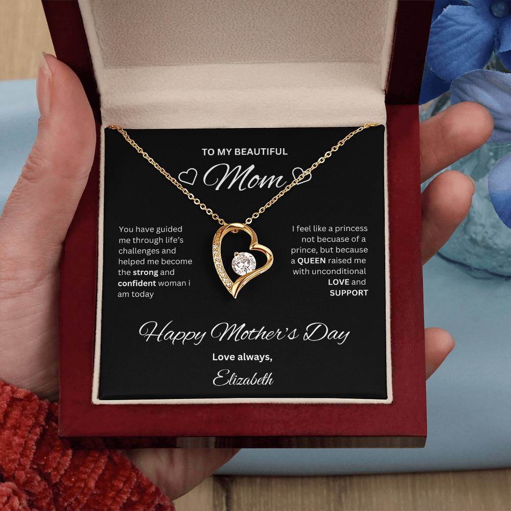 Strong and confident Mother's Day Personalized | Forever Love Necklace