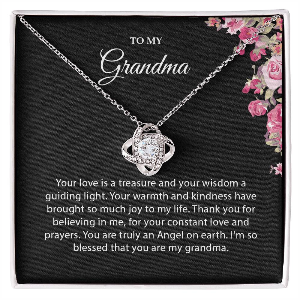 To My Grandma | Love Knot Necklace