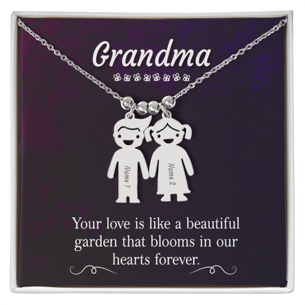 Grandma-your love | Kid Charm Necklace