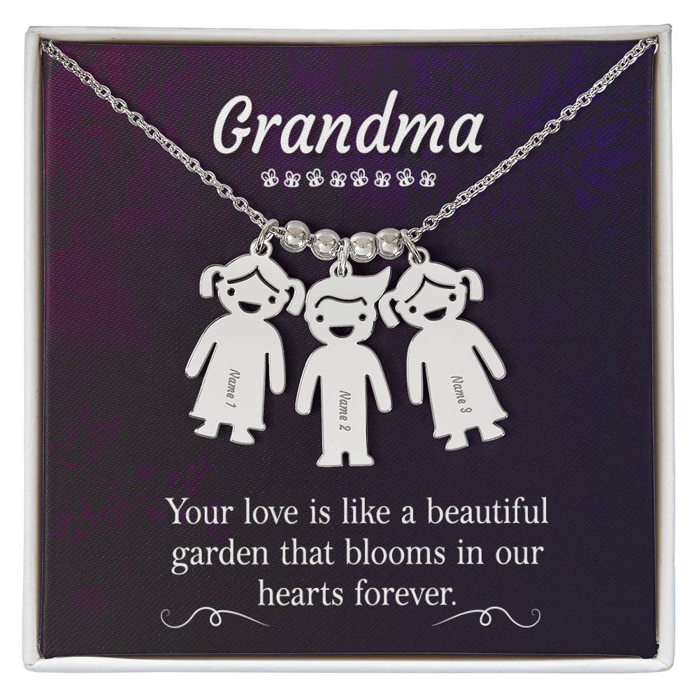 Grandma-your love | Kid Charm Necklace