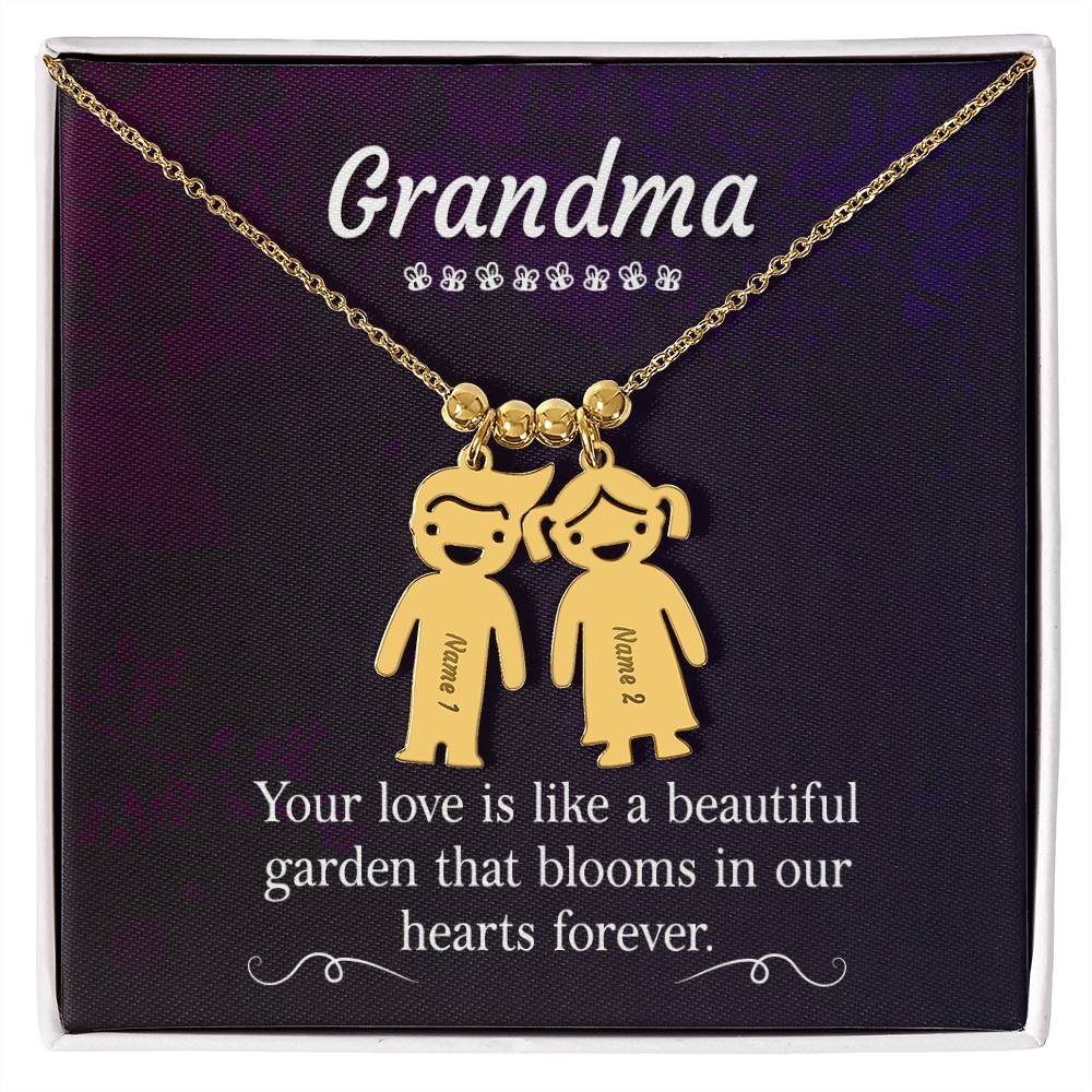 Grandma-your love | Kid Charm Necklace