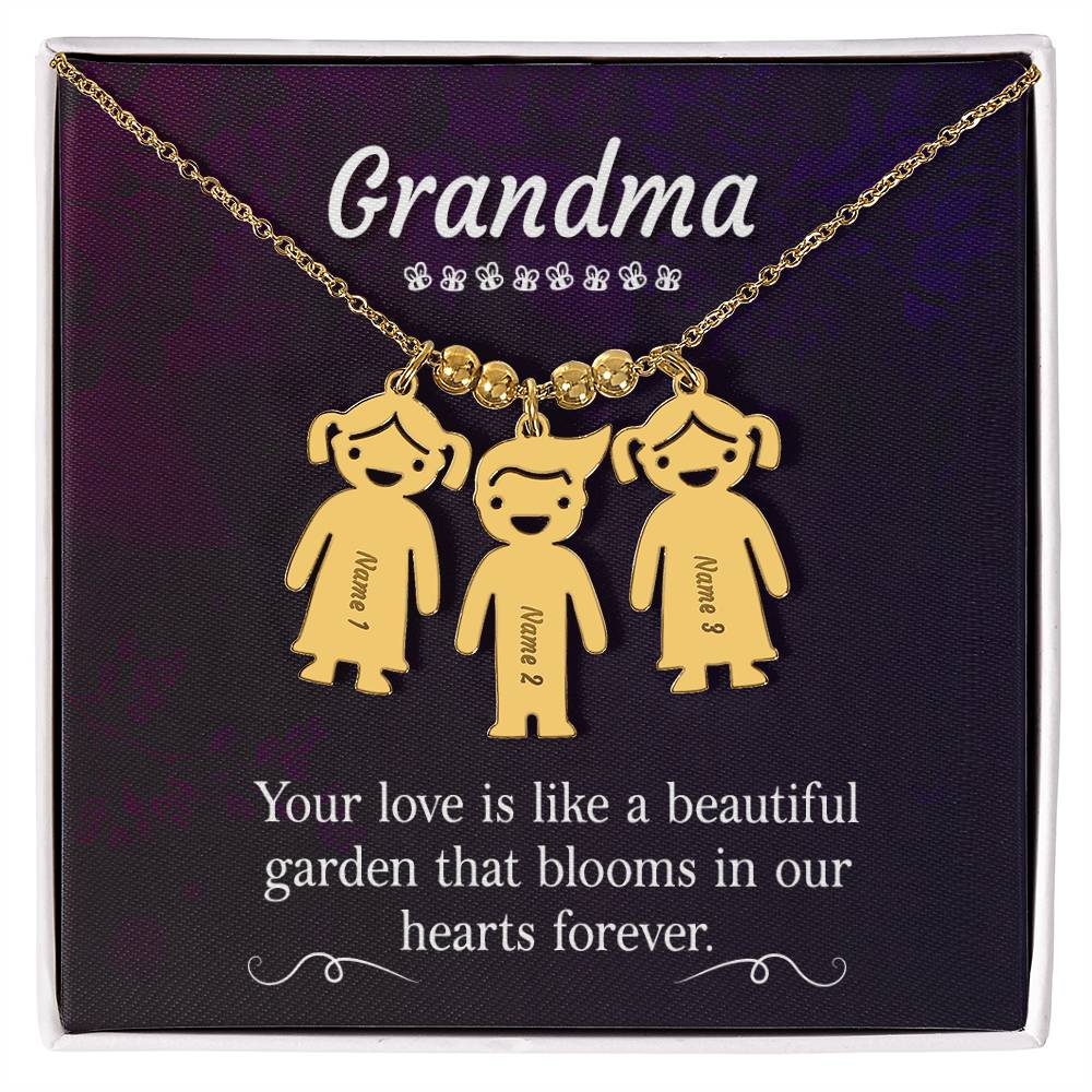 Grandma-your love | Kid Charm Necklace