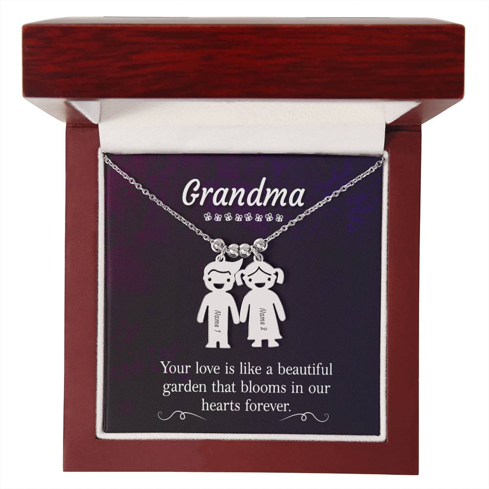 Grandma-your love | Kid Charm Necklace