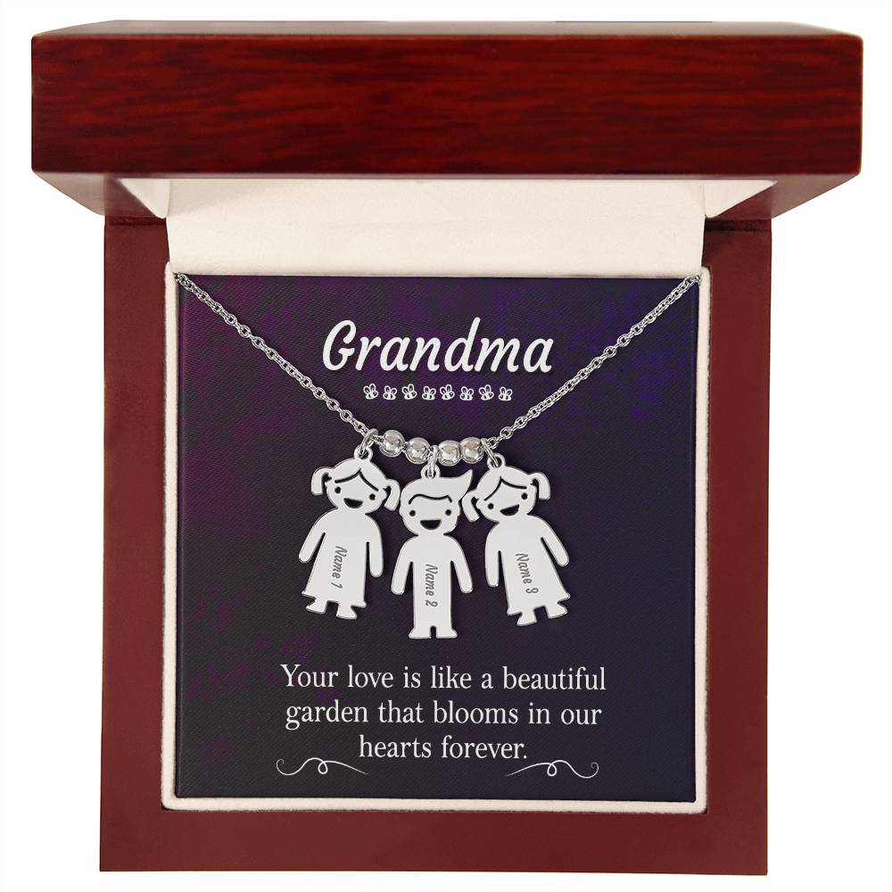 Grandma-your love | Kid Charm Necklace