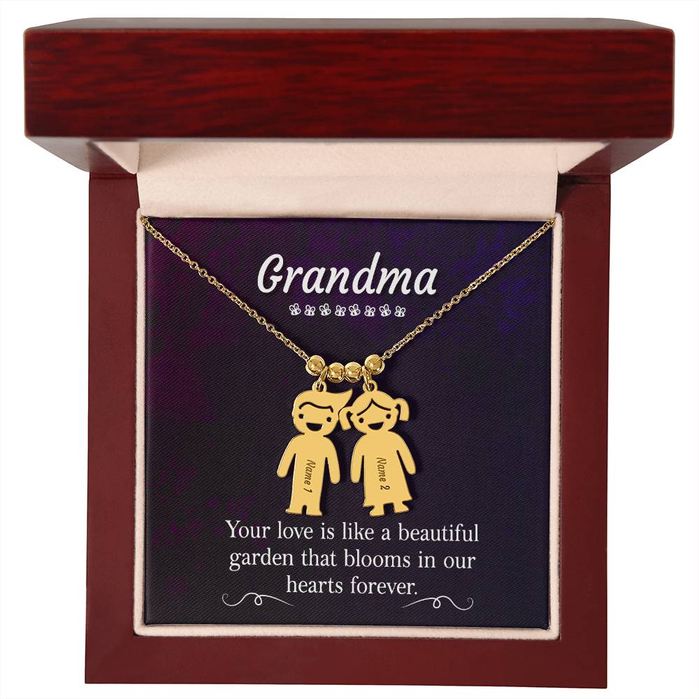 Grandma-your love | Kid Charm Necklace