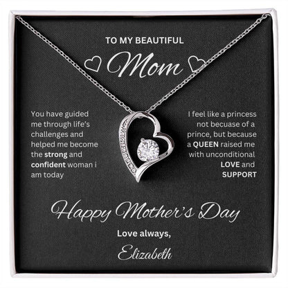 Strong and confident Mother's Day Personalized | Forever Love Necklace