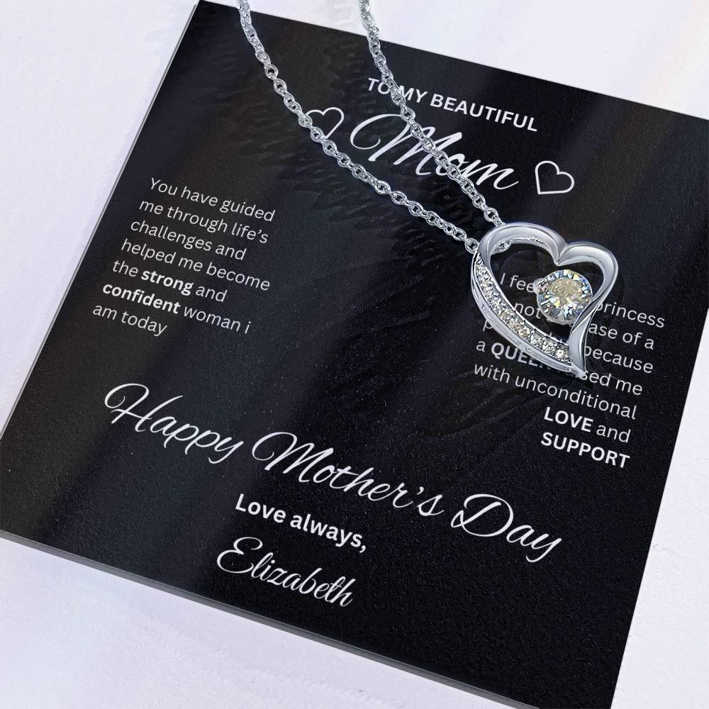 Strong and confident Mother's Day Personalized | Forever Love Necklace