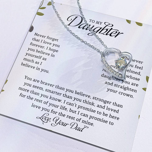 To My Daughter | Forever Love Necklace