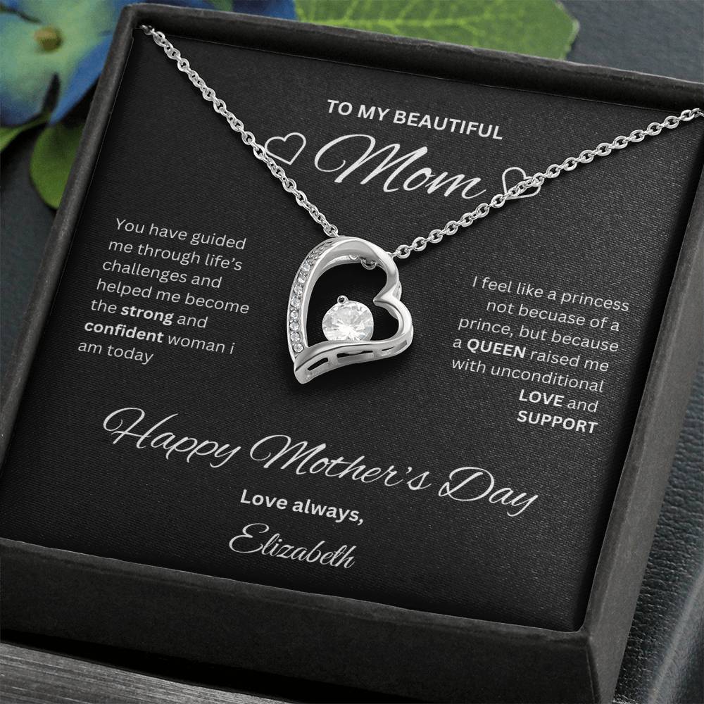 Strong and confident Mother's Day Personalized | Forever Love Necklace