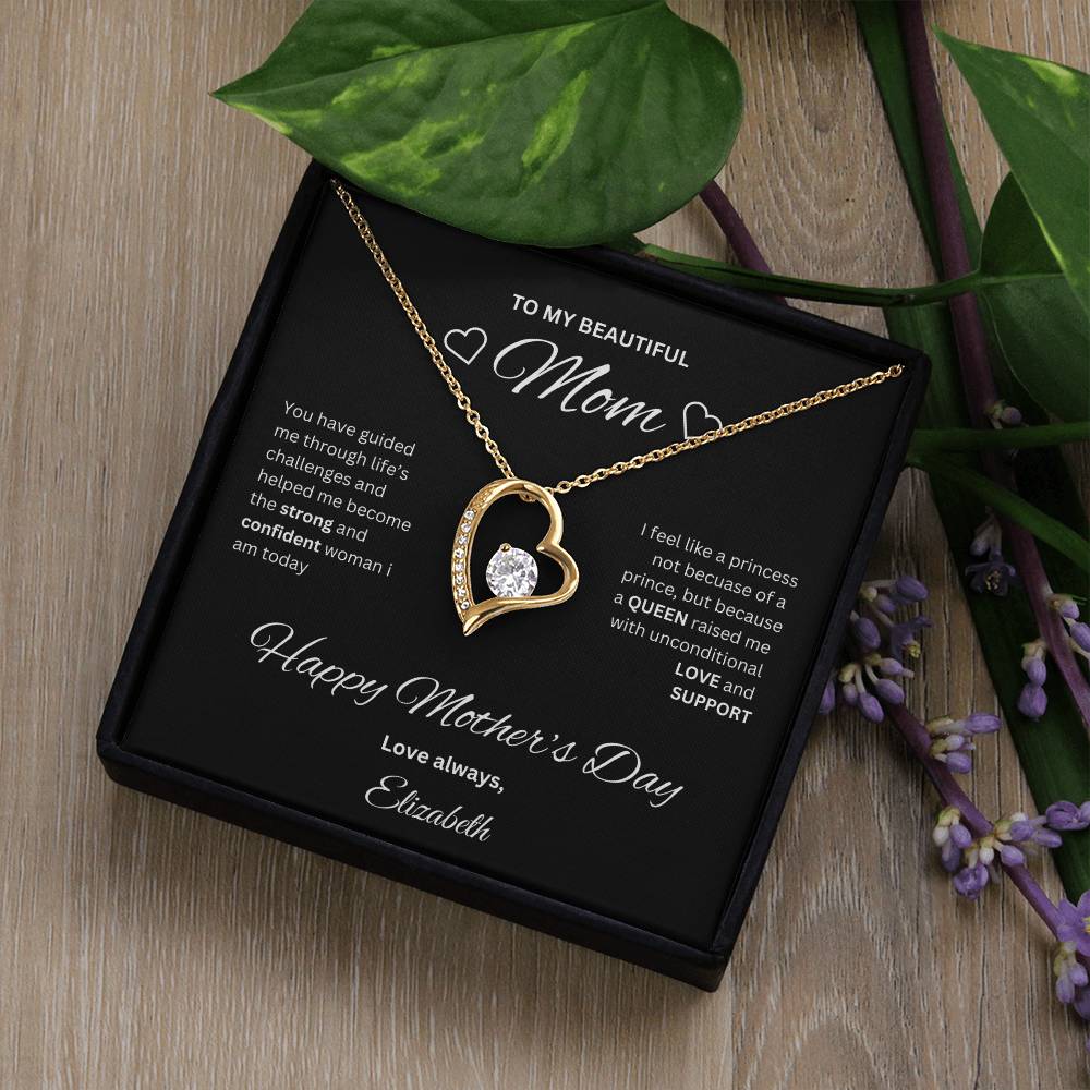 Strong and confident Mother's Day Personalized | Forever Love Necklace