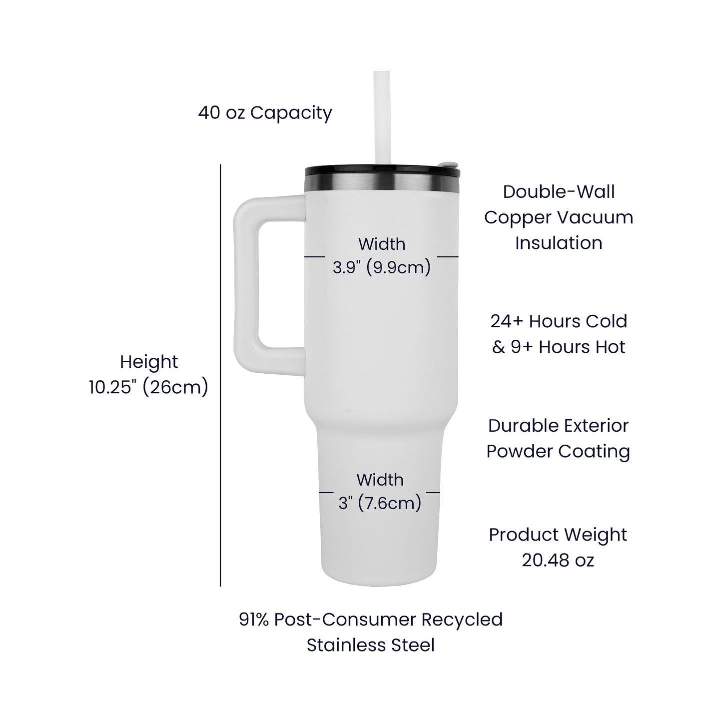 I Love You Dad | Tumbler - Lazer Engraved