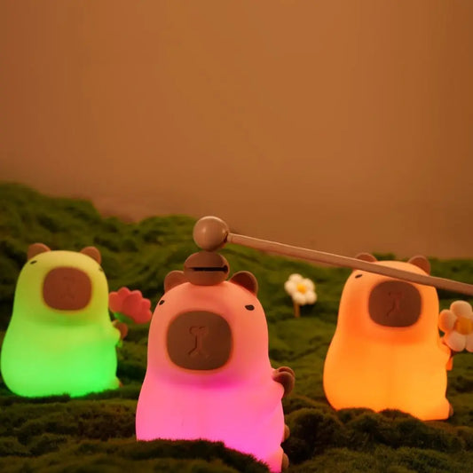 Capybara LED Night Light Lamp